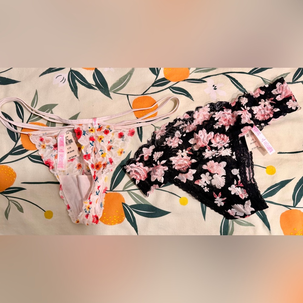Floral Lace Lingerie Set